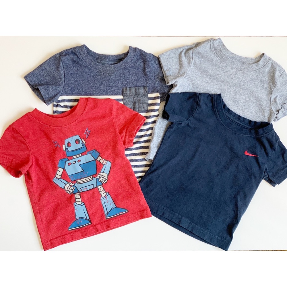 Bundle of Boys Tees-12 Month